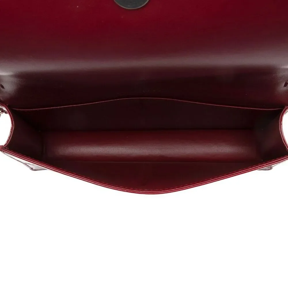 Dior Patent Leather Cannage Lady Dior Wallet on Chain - Picture 7 of 9